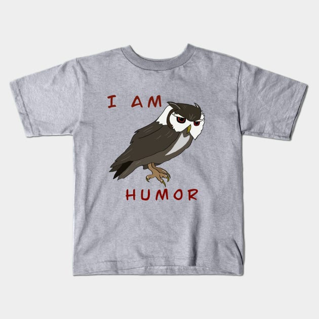 I am humor Kids T-Shirt by ayrin